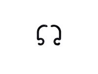 MIERUNDES glasses on glasses stabilizer by INOUETAICHI