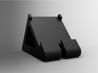 iphone 7 stand for vertical and horizontal use by mddesign
