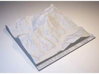 Nanga Parbat 1:100.000 scale model by Haveer121