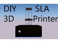 $100 LCD / SLA 3D Printer by william1212123