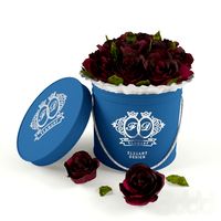 Цветы в коробке