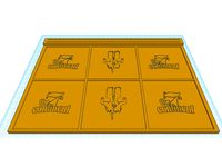 7th Continent - Player and equipment Tray by Hohyss