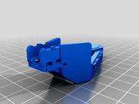 Improved Creality CR-10 Y-Axis_wire_restrain_bracket by Googleberry