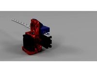 E3Dv6 MK2S adaptator MGN12 by Sulfu