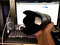 Tamron 70-300 VC Lens Hood Solar Filter Holder by SigmaTech