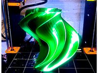 Abstract Twist Vase by ChrisTheViolaNerd