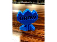 Mario Fire Flower - GROW by amcolley