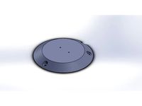 ZXT-120AU Remotec Z-Wave Cieling mount plate by Dugbi
