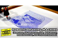 Robotic Drawing Machine by SuperMakeSomething