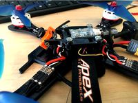 Naked Top Plate Runcam Micro, DYS F4 & XSR by Shames