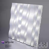 Гипсовая 3d панель Matrix от Artpole