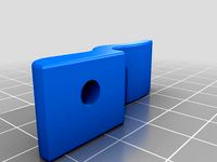 Filament Release Lever for Anet A8 (Remix) Reduced Polygons by JJSchmidt