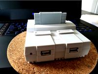 SNES Cart for the MiniSNES Replica Retro Pi System by stevenc87