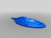 1/1400 Scale Intrepid Class Starship (Voyager) by Vasator