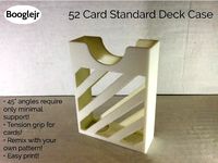 52 Card Standard Deck Holder by Booglejr