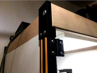 Sniglar Enclosure 2040 V-Slot (EU DE) Mounting Bracket by digitaljunk