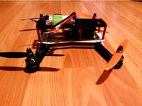 Quadrirotor race drone frame by zeds