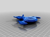 3d printable minecraft Green Lantern Interceptor  by Burning_IceCream