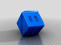 Parenting Dice by OpenScadDad