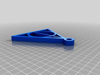HP Deathly Hallows Symbol Keychain by ignateus