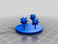 Sea Mines for Naval Combat Games  by gametree3d