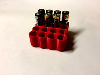 AA Battery Holder by jbanion