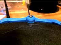 Anycubic Kossel Delta Plus heatbed mount by vramin