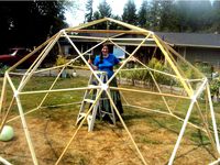 2V Geodesic Dome Connectors for 1x2 lumber by Tara_Flannery