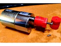 17mm Hex Hub for 6mm shaft motor. by mettauk