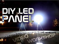 DIY LED panel parts by NikodemBartnik