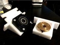 Hypercube Evolution HEVO T10mm lead screw anti backlask / bearing holder by warham