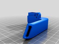 Flashforge Creator Pro Fan duct - 25mm longer - right side only by settle