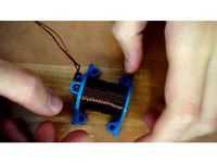 Coil winding tube for coilgun by Miros