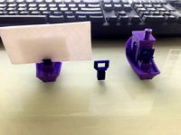 Benchy Label Holder by mikevalstar