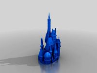 Beauty and the Beast Castle (Repaired) by InventingJ