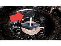 2005 Ford Mustang trunk floor mat support by 2ROBOTGUY