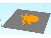 Smushed Sam Drink Coaster by FenixPrints