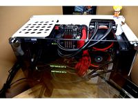 Thermaltake CORE P3 RADIATOR/FAN MOUNT by DisherDesign