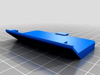 Radio Shack Metal detector Battery cover for Model 63-3013 by ThatEmuGuy