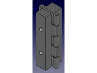 1515 double clamp for Kossel XL by AdrianR52