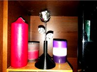 Metal Rose Vase by tsh2