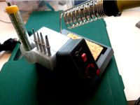 Soldering Station Holder by Foppemoa