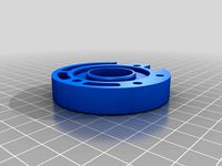 X-carve Dewalt DWP611 Router Bottom Wood Dust Control Cap by pyrosthenes