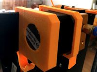 Extruder hanger for 4.1 mm frame by deko