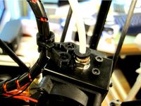 Wire Strain Relief for Anycubic Kossel XL Print Head by Kiolia