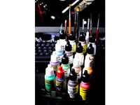 Vallejo, Army Painter, Reaper Paint and Brush Holder by Zimlorog