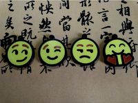 Emoji with Keychain Hole by HappyZhang