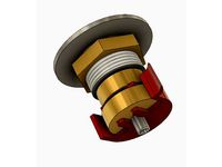 Modmaker 510 squonker connector locking mechanism (large nut) by hendrikroth