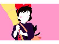 Kiki's Delivery Service (Minimalist) by Yuyuy75