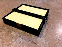 Compact Post-It Note Holder (WIP) by qiutmeee